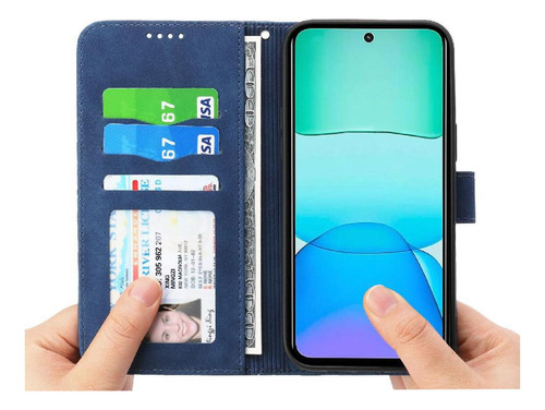 Funda Abatible For Xiaomi Redmi Note 13r 4g Pulsera Premium