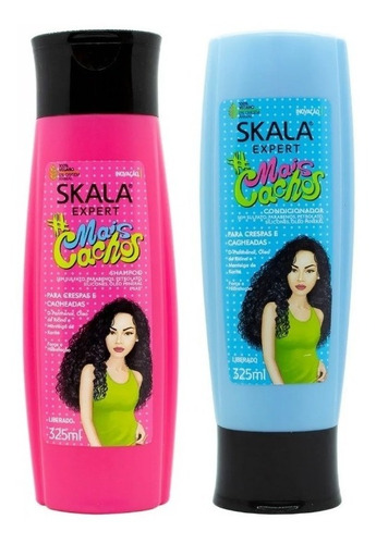 Skala Mais Cachos Shampoo Y Acondicionador X325ml C/u Ricky