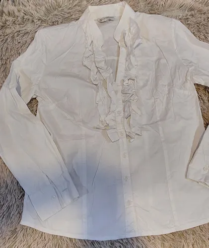 Camisa con volados hombre sale