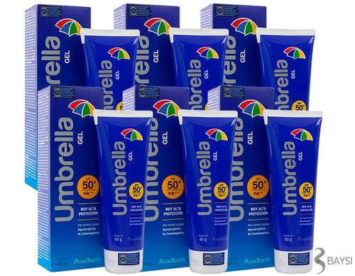 Umbrella Gel 6 Unidades - mL a $1469