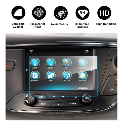 Ruiya Buick Envision Inche Car Navigation Film,clear Glass