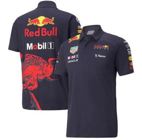Camisa Polo Red Bull F1 Sergio Perez/verstappen Original