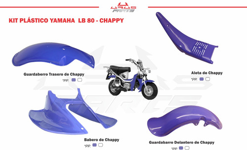 Kit Completo Plástico Yamaha Chappy Lb 80 Envio Gratis Urus