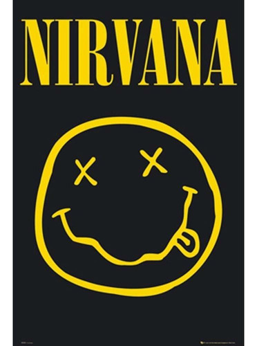 Gb Eye Nirvana Smiley Poster