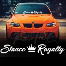 Comprar Calco Parabrisa Stance Royalty Sticker Tuning Car Tatoo 80cm