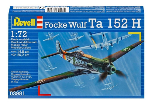 Maqueta Revell - Focke Wulf Ta 152 H - 1:72