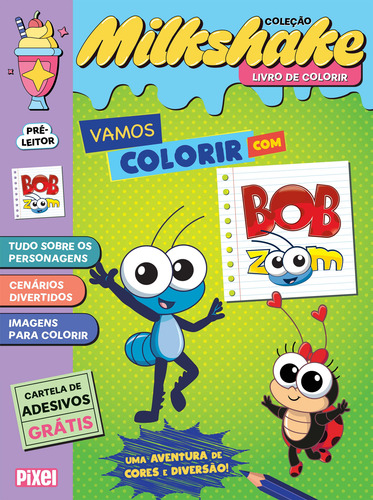 Livro Vamos Colorir Com Bob Zoom