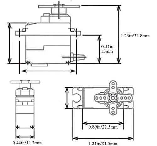 Servomotor Mg90s 9g Tower Pro
