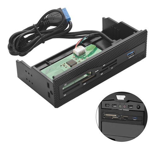 Pc Leitor De Cartão Interno Usb 3.0 Porta M2 Sd Ms Xd Cf Tf