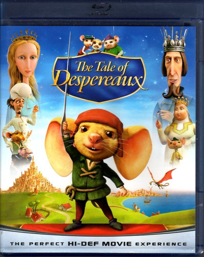 The Tale Of Despereaux Un Pequeño Gran Héroe Bluray Original