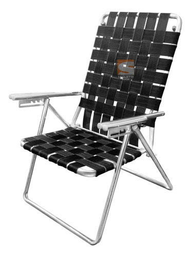 Imagen 1 de 9 de Sillon Aluminio Xxxl El Mas Ancho Reforzado 160 Kg Alumel