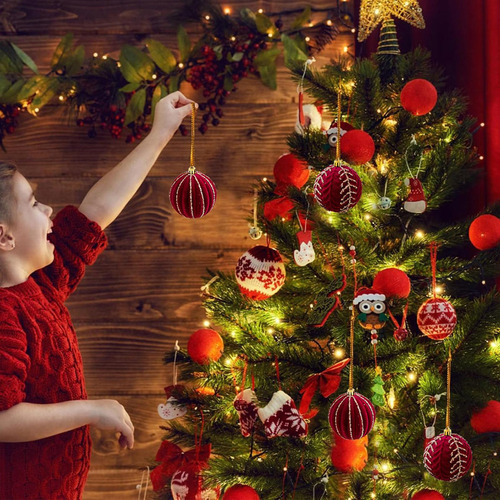 Bolas De Adornos Navideños Adornos De Bolas Navideñas Bolas