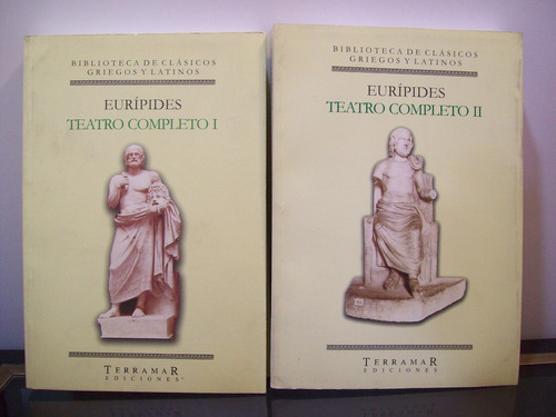 Adp Teatro Completo ( 2 Tomos ) Euripides / Ed Terramar 2008