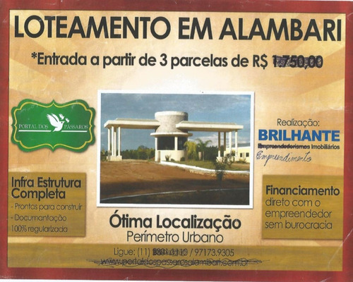 Imagem 3 de 4 de Terreno Em Condominio Venda , Portal Pássaros -sorocaba/sp - Tc02698 - 33949328