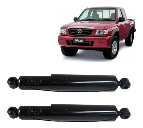 Par Amortiguadores Traseros Para Mazda B2500 2wd 1997 2007