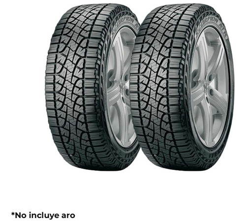 Pack De 2 Llantas 185/65r15 Pirelli Scorpion Atr 88h