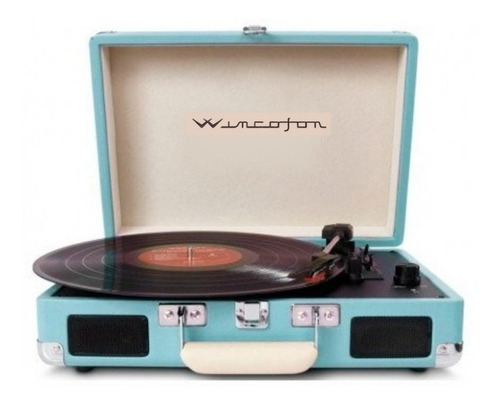 Imagen 6 de 7 de Bandeja Portátil De Vinilos Winco / Tocadiscos Wincofon W406