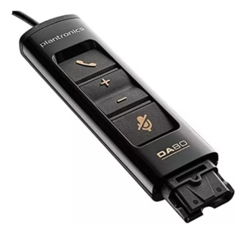 Processador De Áudio Usb Da80 Plantronics Anti Ruído