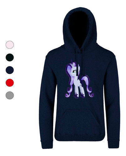 Sudadera Capucha Cangurera Unisex Mii Littlee Pony #6