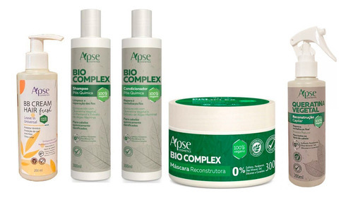 Apse Bio Complex Kit 4 Itens + Bb Cream Fresh