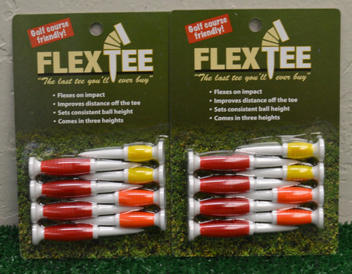 2 S Flex Tee 1 4  2  3  Golf Color Rojo Naranja Amarillo 