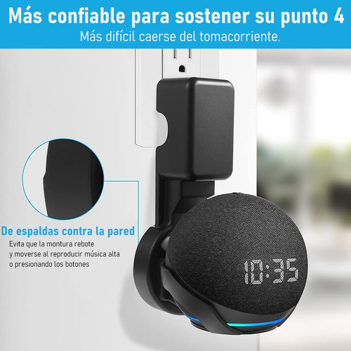 Soporte De Pared Alexa Echo Dot Bocina 5th Generación