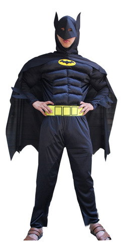 Disfraz Batman Superheroes Cosplay Fiesta Cumpleaños Adulto