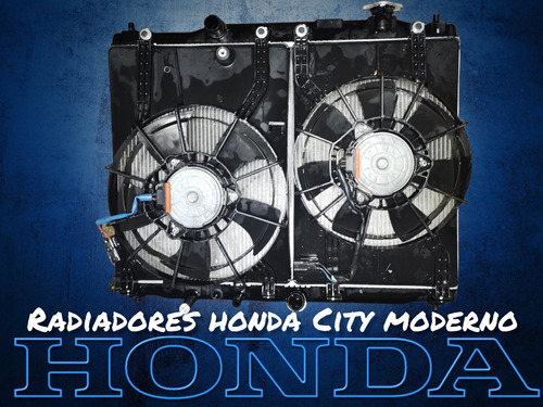 Kit Completo De Radiadores Honda City Moderno Automático  (Reacondicionado)