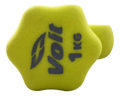 Mancuerna Pesa Hexagonal Para Entrenamiento Voit 1pz 1kg