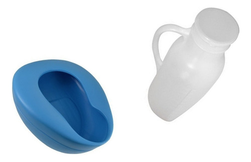 Kit Comodo Ortopédico + Pato Orinal De Plástico