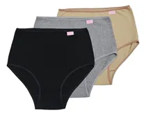 Comprar Pack X4 Bombachas Universal Señora Algodón Talles Especiales