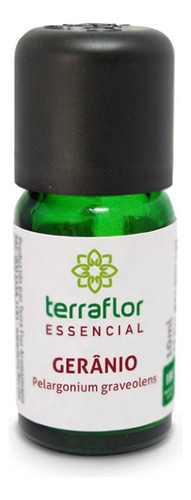 Óleo Essencial Naturall De Gerânio 10ml - Terra Flor