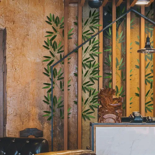 Bambu Verde Artificial Para Decoracion