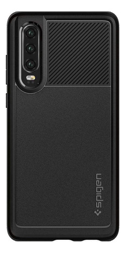 Capa Protetora Spigen Rugged Armor Para Huawei P30 Black