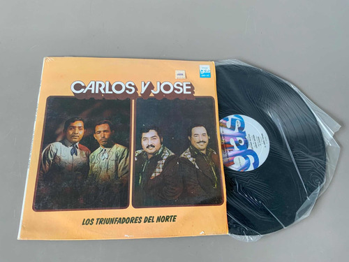 Disco De Acetato Carlos Y José Los Triunfadores Del Norte