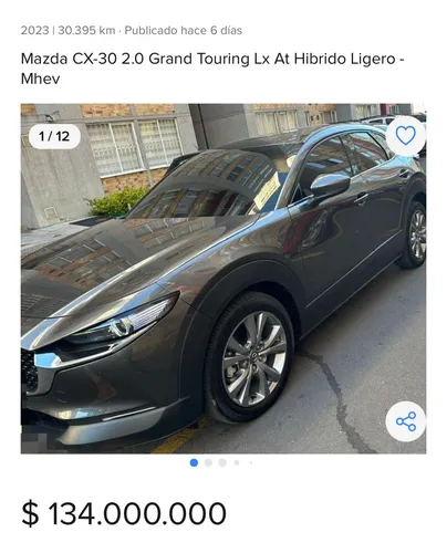 Mazda CX-30 2.0 Grand Touring Lx At Hibrido Ligero - Mhev
