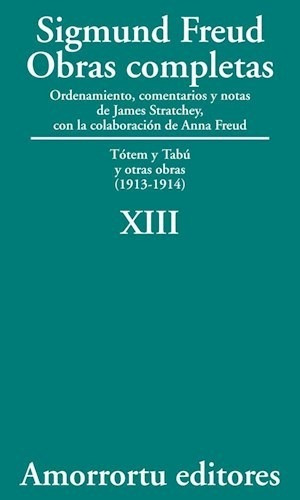 S.freud Xiii Obras Completas.freud, Sigmund