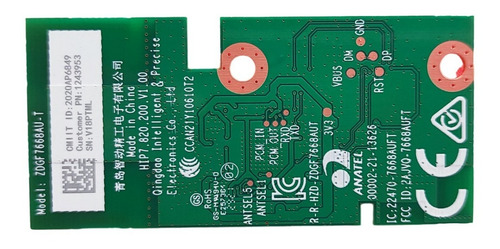 Placa Wifi 65c350kb 65c350 Zdgf7668au-t Novo