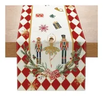 Comprar Camino De Mesa Navideño Diseño Cascanueces Gy-bm2