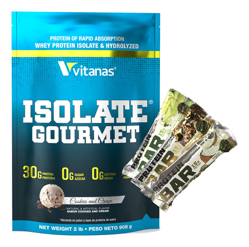 Isolate Gourmet 2 Lbs Vitanas