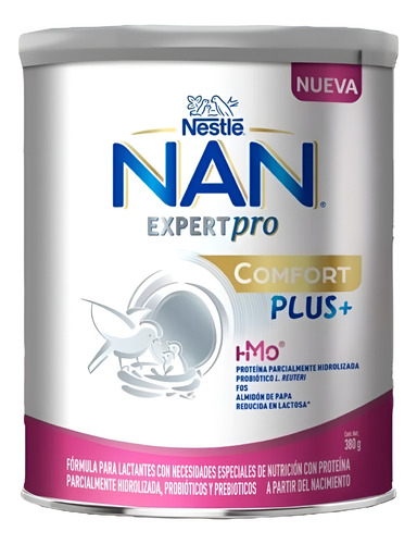 Nan Expert Pro Comfort Plus Lata De 380 G Sin Sabor