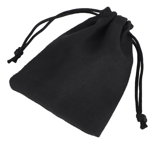 Bolsa De Regalo De Gamuza Suave De Doble Cara Con Cordón