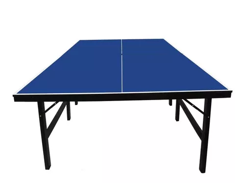 Mesa de ping pong Klopf 1016 fabricada em MDF 15mm Medidas Oficias Azul