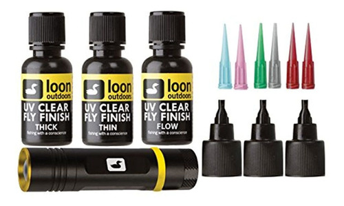 Loon Outdoors Uv Fly Tying Kit  1 2 Oz , 4 Pcs