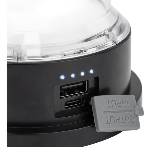 Lampião Led Recarregável Com Ajuste De Intensidade - Lyd-006