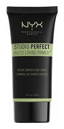 Maquillaje Profesional Nyx Studio Perfect Primer, Verde, 1,0