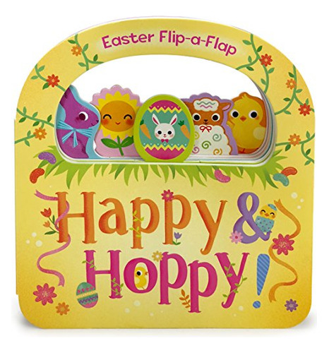 Book : Happy And Hoppy - Childrens Flip-a-flap Activity Boa