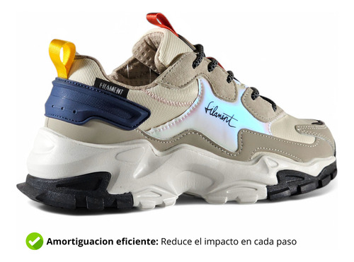 Zapatilla Mujer Urbana Deportivas Filament Grous 36 Al 41