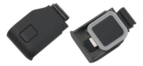 Cubierta Usb Hdmi Interfaz Tapa Para Gopro 6 5 7 Negro