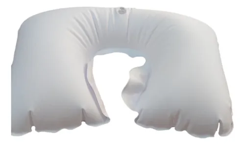Kit Viaje Descanso Almohada Cuello Tapa Ojos Tapa Oidos Color Gris Oscuro Diseño De La Tela Rayas